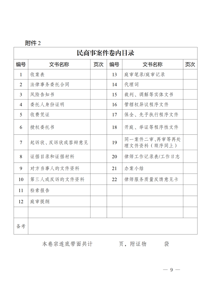 重庆市律师业务档案立卷归档指引 重庆市律师业务档案立卷归档指引