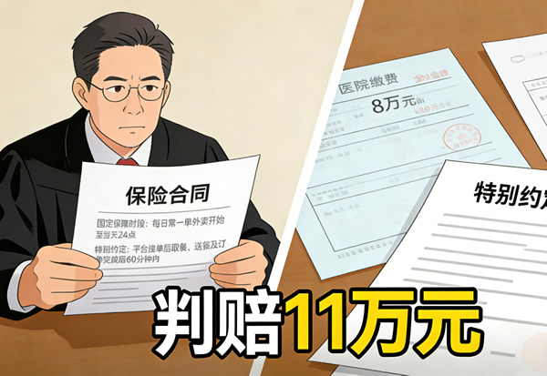 保险藏“双重标准”?外卖员出事遭拒赔,法官:隐性免责无效! 保险藏“双重标准”?外卖员出事遭拒赔,法官:隐性免责无效!